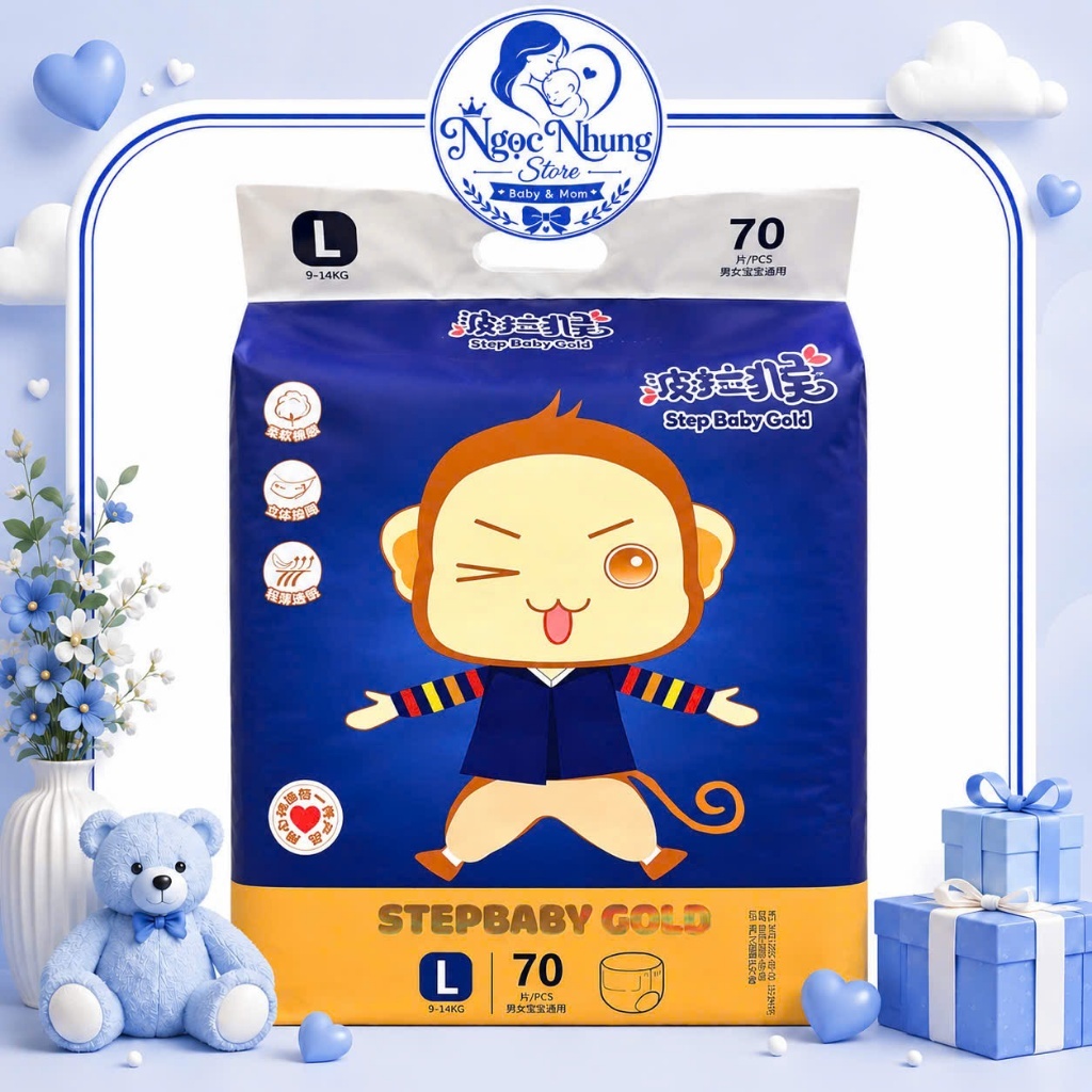 Bỉm Step Baby nội địa trung