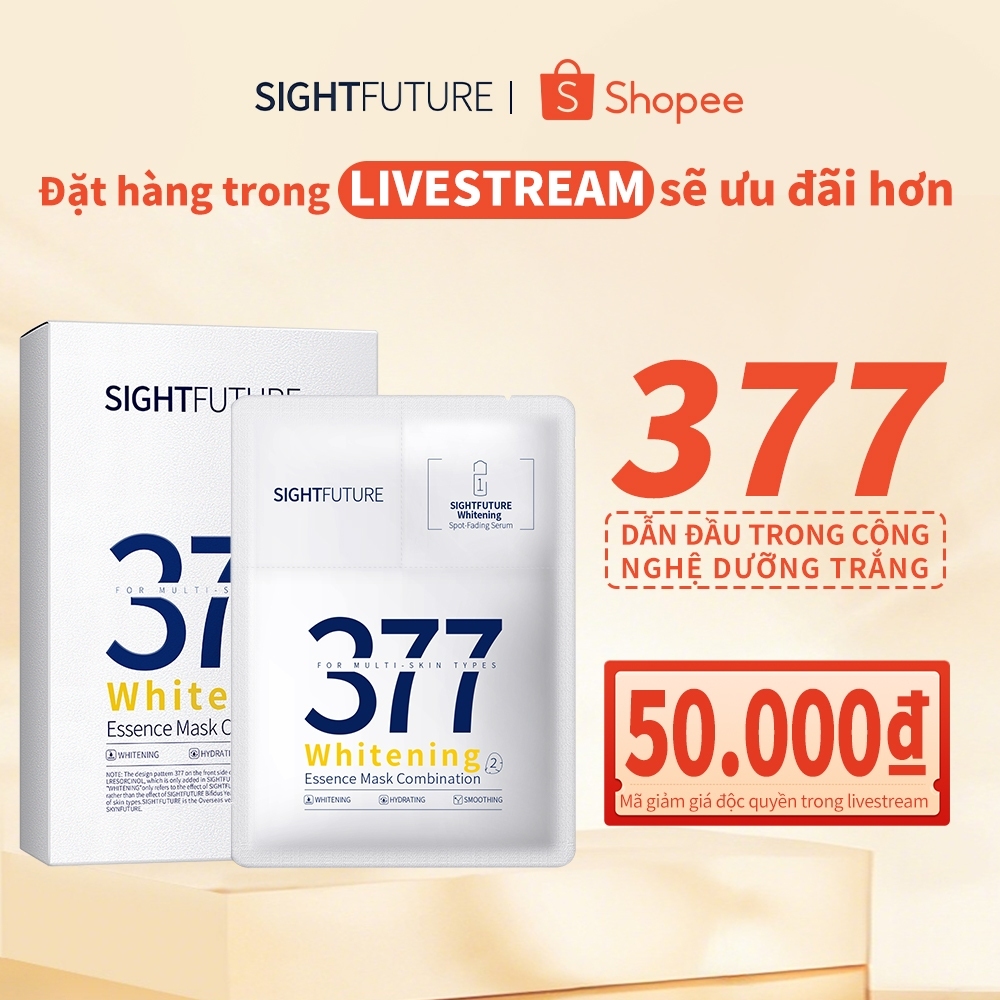 [LIVE] SIGHTFUTURE 377 Whitening Mặt nạ