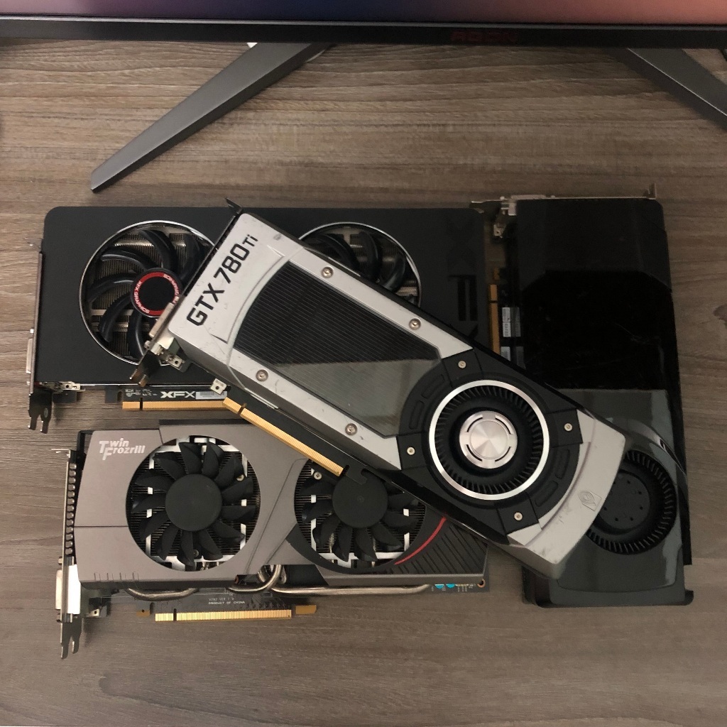 Vga card cũ khủng long ăn điện chiến game nặng giá rẻ GTX 780Ti, 680, R9 280X vram GDDR5 nhiều hãng