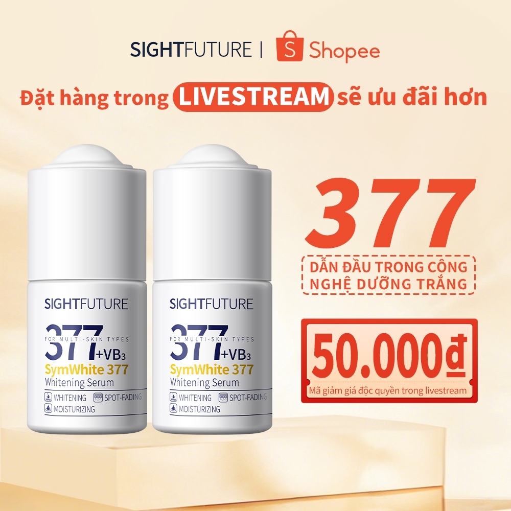 [LIVE] SIGHTFUTURE 377 SymWhite serum 18ml*2