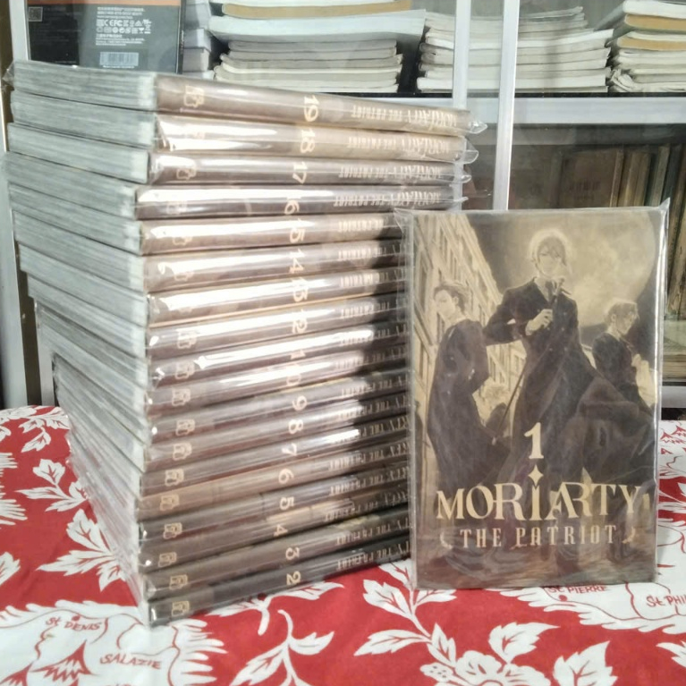 [PASS] Full Bộ Vở, Sổ tay Moriarty the Patriot (Nhà Ái Quốc Moriarty) - FULL Bìa bánh mì, UNSEAL, NE