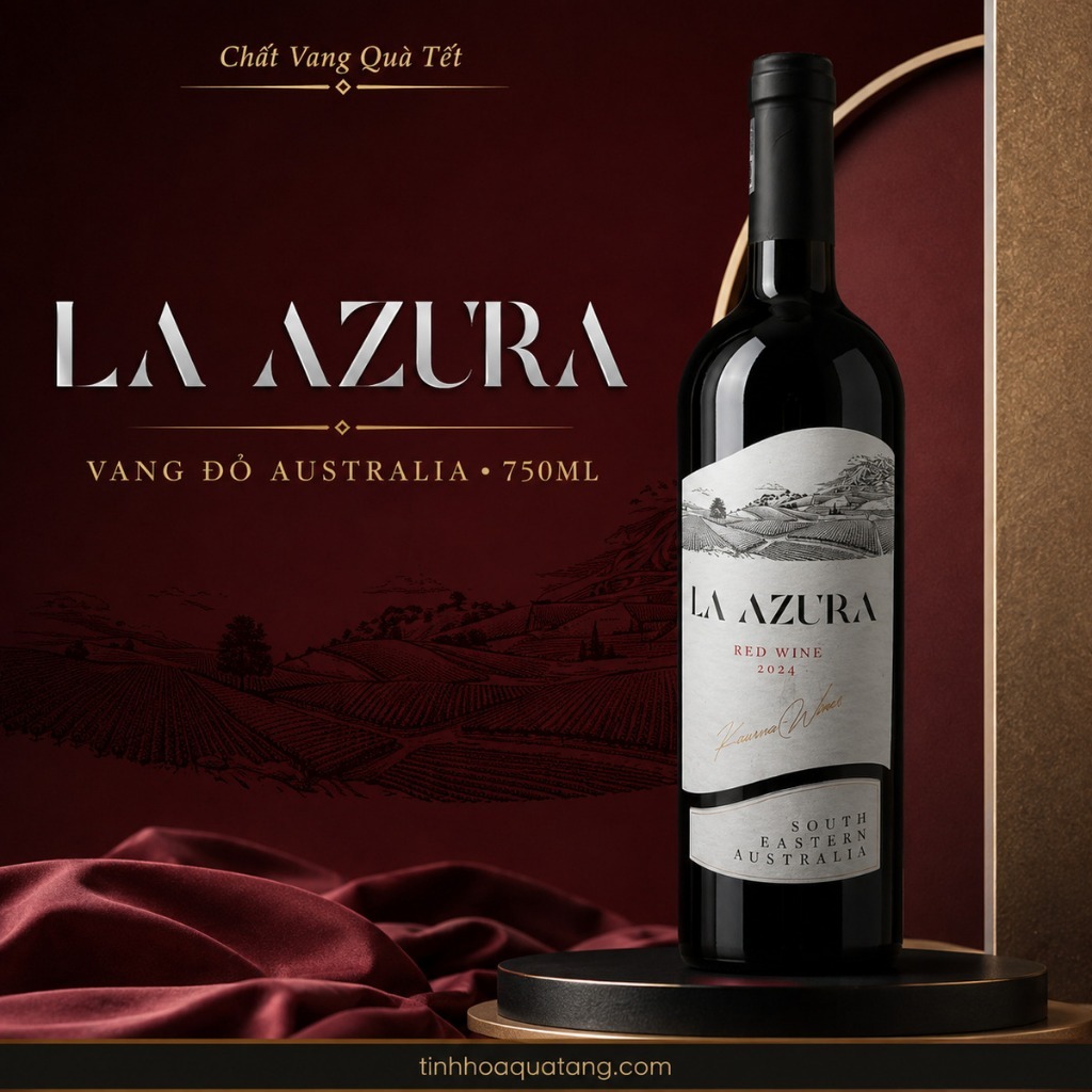 Rượu Vang Đỏ Australia La Azura 13,5% 750ml