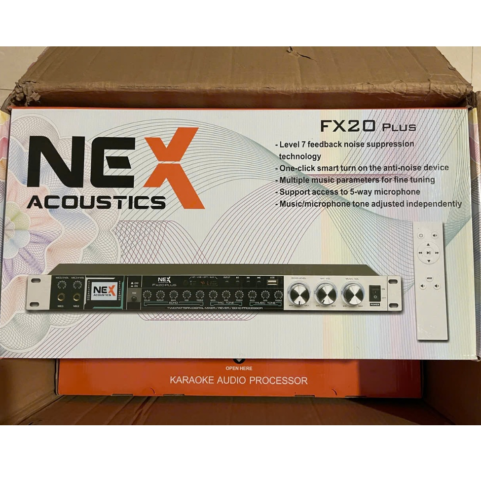 Vang cơ Nex FX20 plus, vang cơ chống hú bluettoth