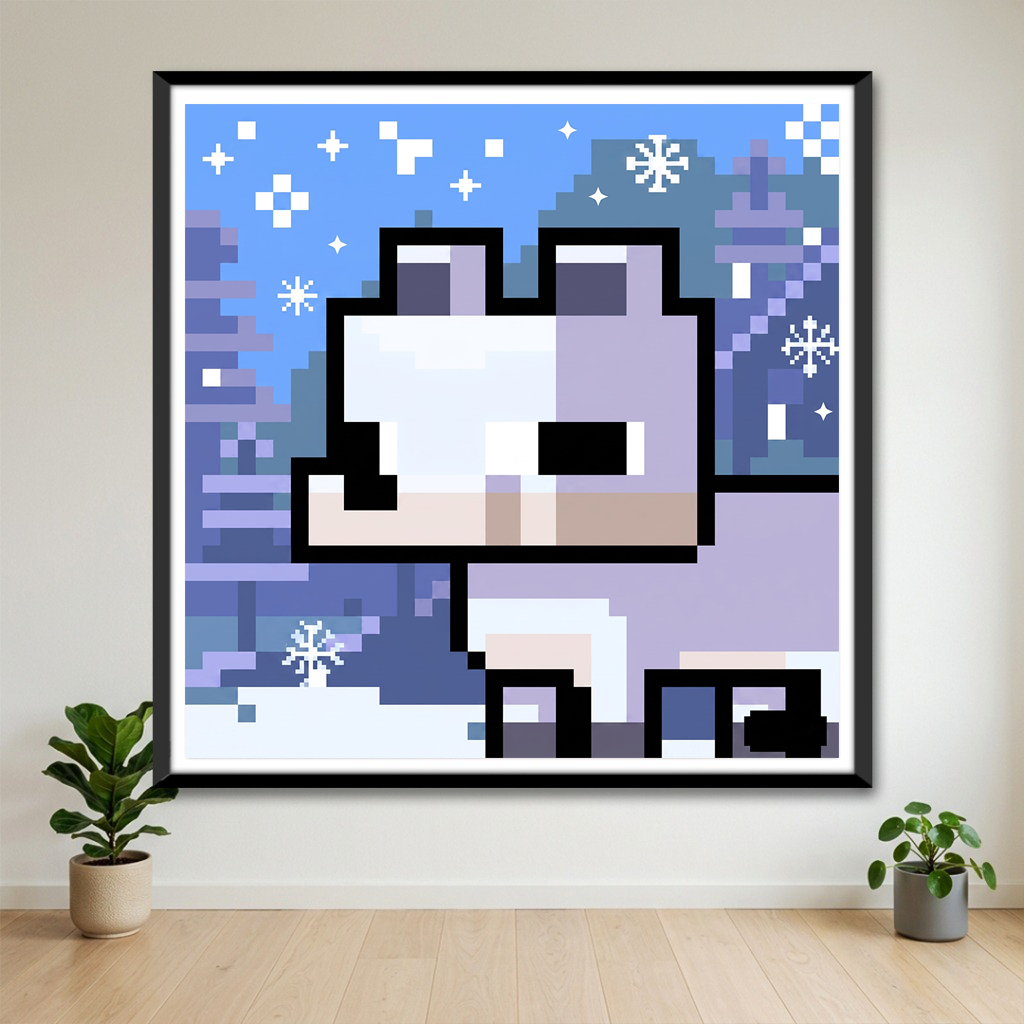 Tranh Minecraft Cute Dễ Thương – Decor Phòng Cho Fan Game Minecraft - Decor Faiclup