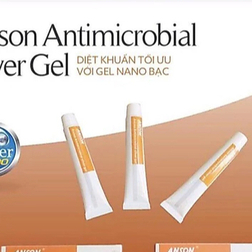(Hỏa tốc) Anson Antimicrobial silver gel 20g (Gel bạc kháng khuẩn Anson 20g)