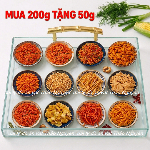 500g Snack tá lả Mix Vị siêu ngon siêu giòn mix các món bim bim tá lả HOT | đồ ăn vặt
