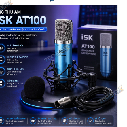 MICRO THU ÂM LIVESTREAM AT100