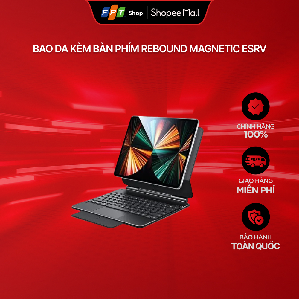 Bao da kèm bàn phím Rebound Magnetic ESR