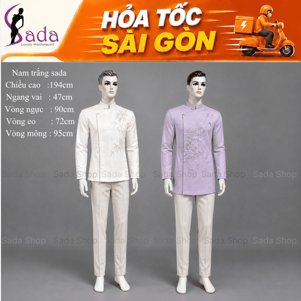 Manocanh nam toàn thân manocanh nhựa nam cả người hàng việt nam - sada shop 06