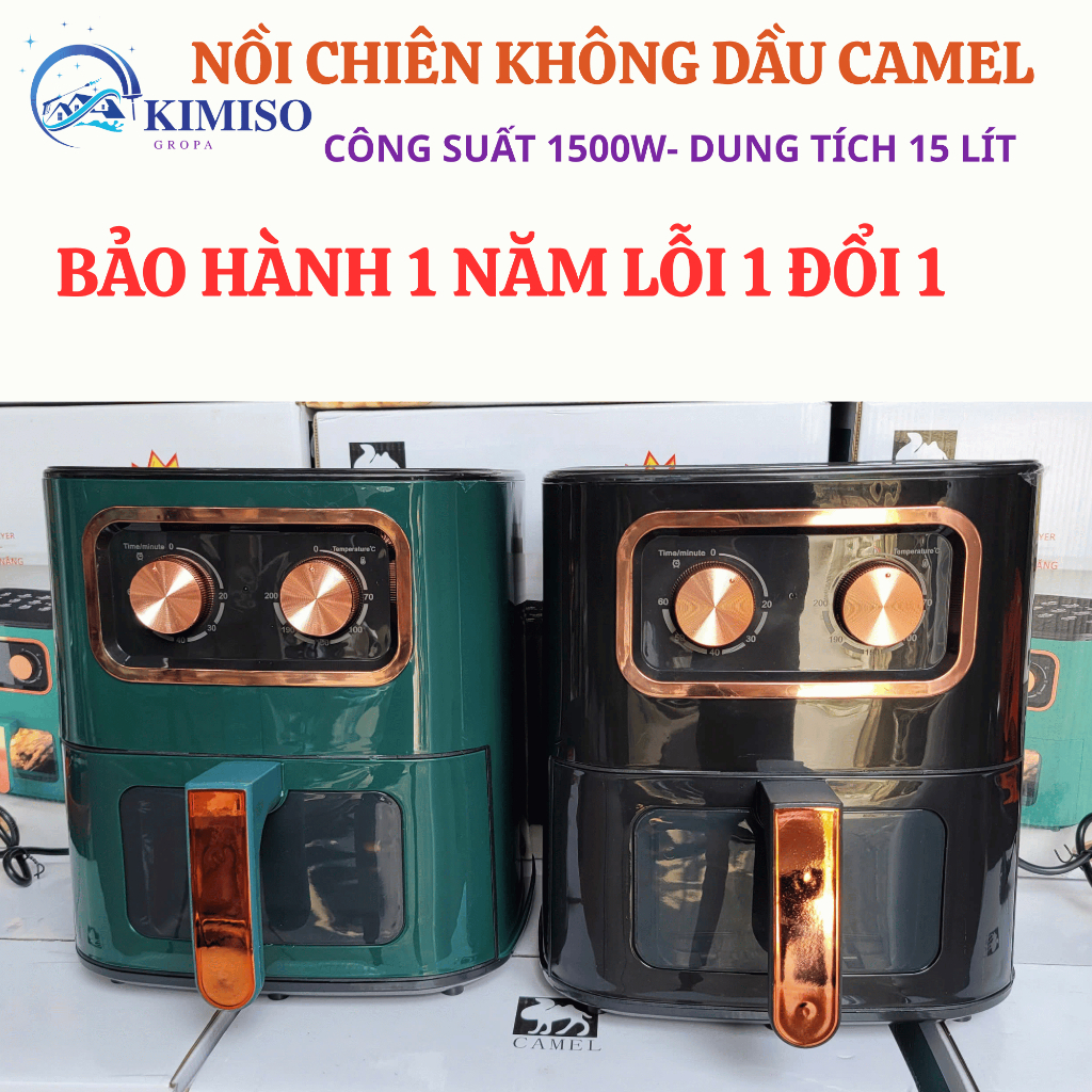 Nồi chiên không dầu Camel 15 lít , nồi chiên không dầu camel 16 lít , nồi chiên không dầu chính hãng