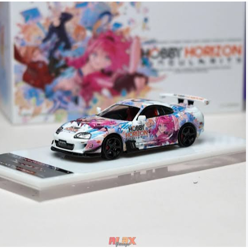 KAMIPO - Xe mô hình 1:64 Toyota Supra Hobby Horizon x Vietnam Diecast Expo - Saigontoys 5 years anni