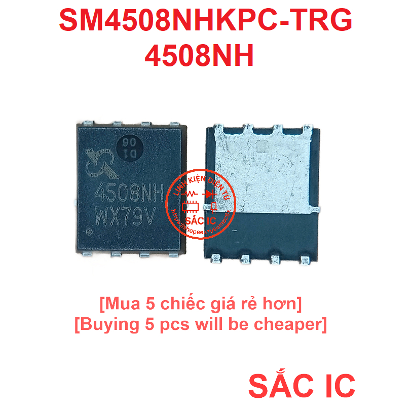 [S130] SM4508NH 4508NH SM4508NHKPC-TRG 4508 ic nguồn trên bo mạch - Mới nguyên bản - Original NEW