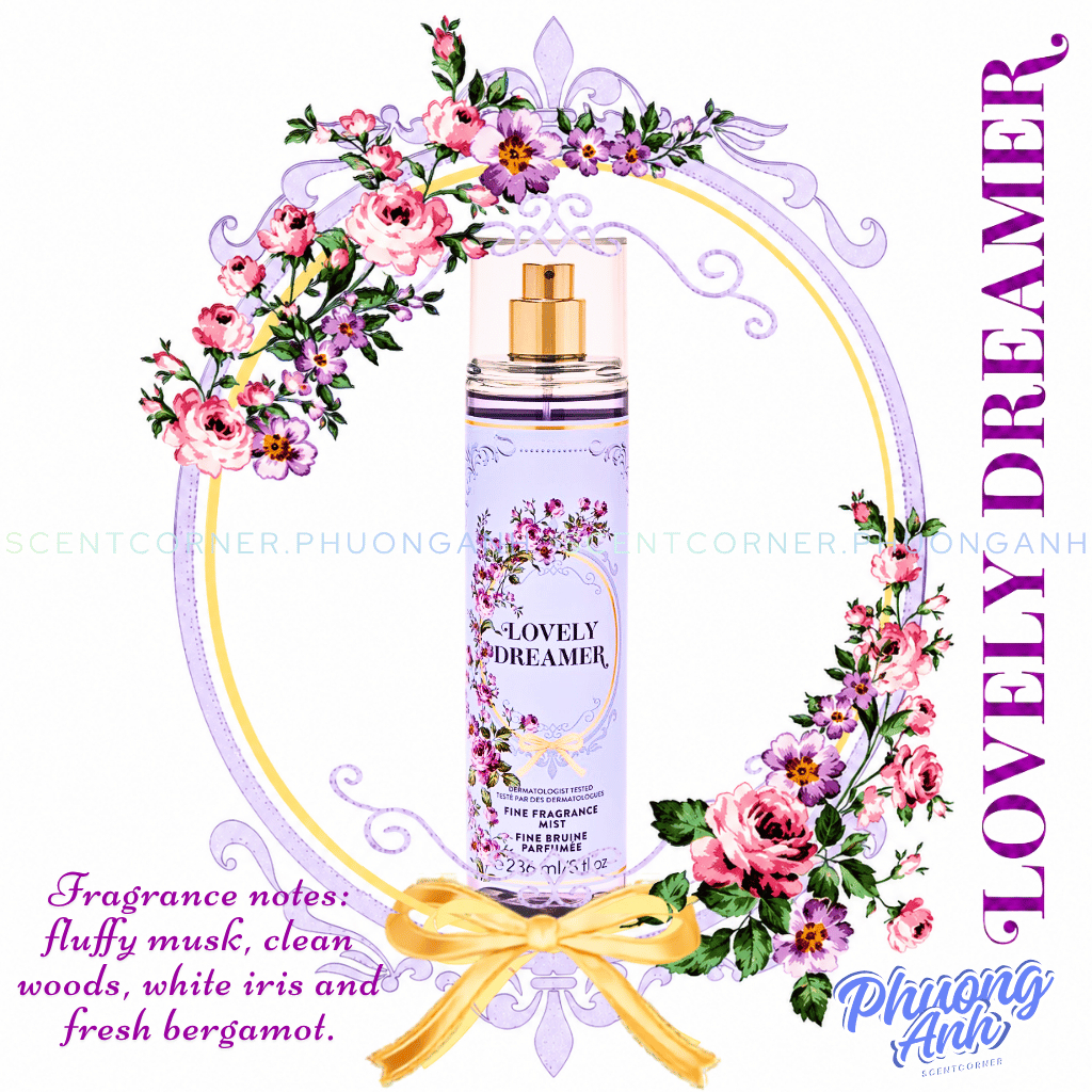 [ MINI ] LOVELY DREAMER - Xịt thơm Body Mist
