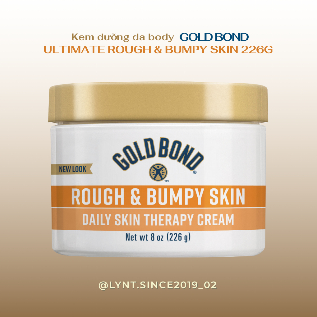 [Hàng Mỹ] Kem dưỡng da body Gold Bond Ultimate Rough & Bumpy Skin
