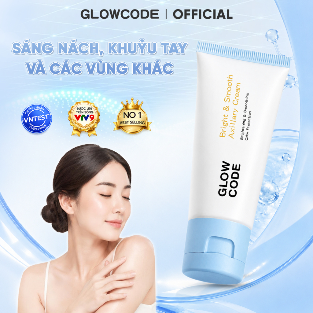 Kem dưỡng trắng Glowcode kem body với Niacinamide và chiết xuất dâu tằm hỗ trợ da sáng mịn với niaci