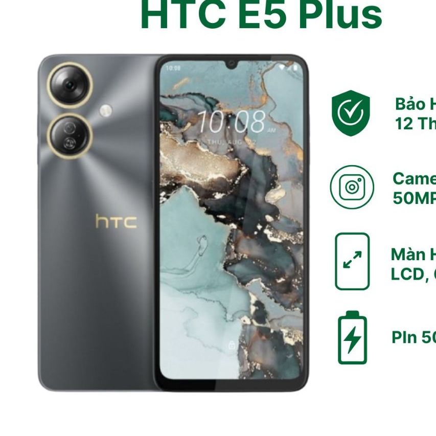 Điện thoại HTC Wildfire E5 Plus - Hàng chính hãng, nguyên seal, bảo hành toàn quốc