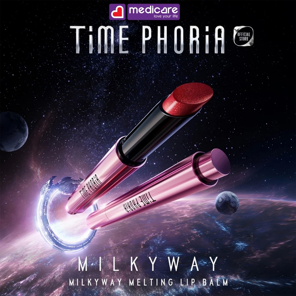 Son Dưỡng Có Màu TIME PHORIA Milkyway Melting Lip Balm 2.1g