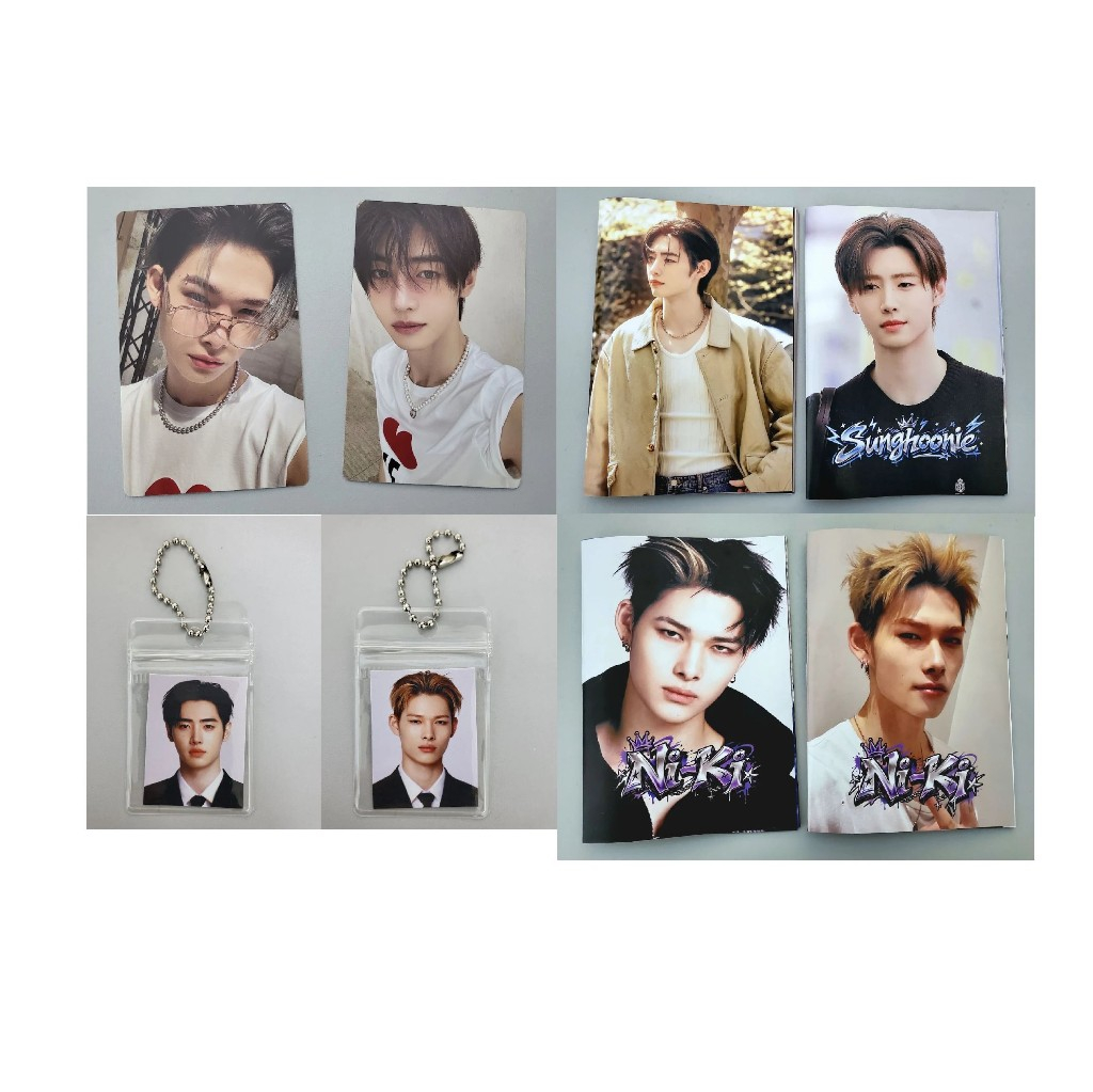 Card Enhypen off, card Sunghoon off, card Ni-ki off, Card Enhypen Romance untold off