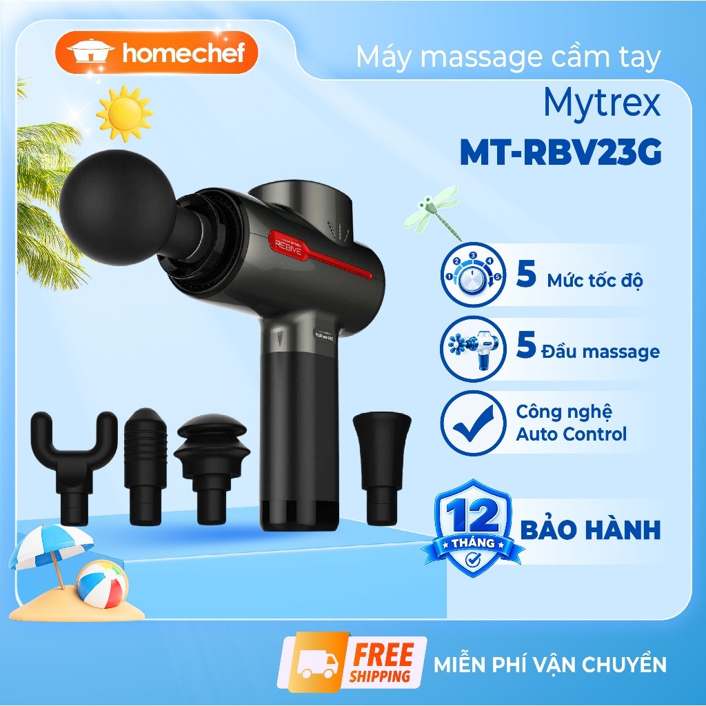 Máy massage cầm tay Nhật Bản Mytrex I MT-RBV23G