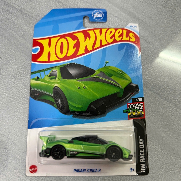 Lehuong Diecast - Xe Hot Wheels Pagani Zonda R in metallic green 2024 Kroger Exclusive