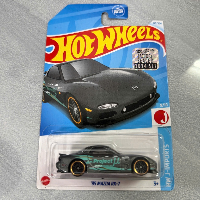 Lehuong Diecast - 2024 Hot Wheels Kroger Exclusive '95 Mazda RX-7 (Factory Sealed)
