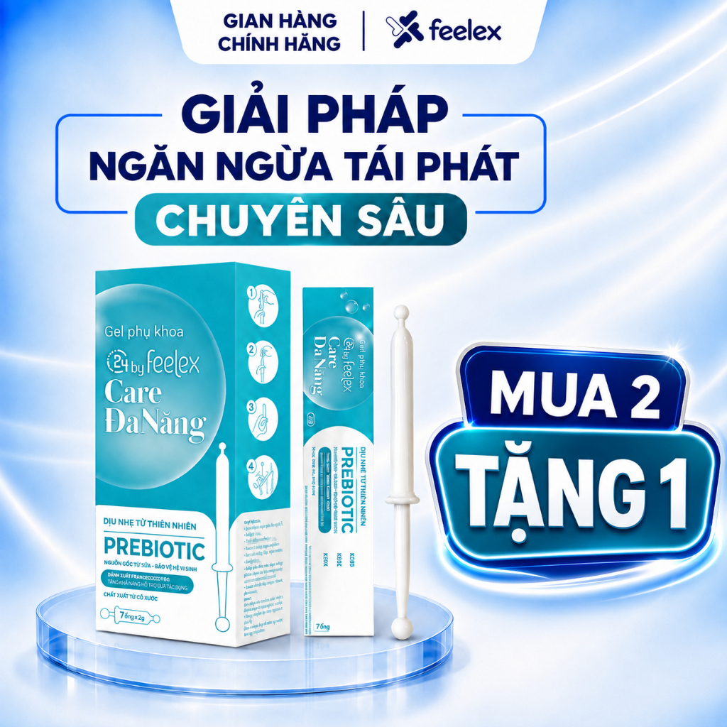 Hộp 07 chiếc đũa thần inner C24 By Feelex Care, vệ sinh vùng kín phụ nữ toàn diện, an toàn, tiện lợi