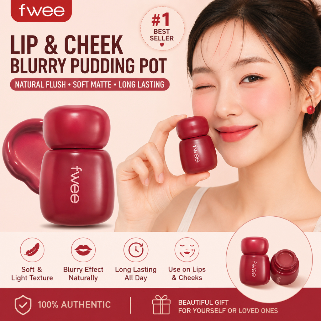 (NEW 6 Colors) fwee Rose Obsession Stay-fit Lip Tint (24 Màu)
