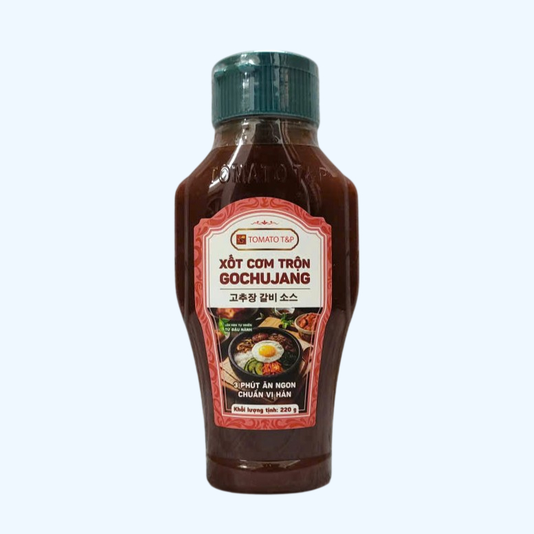 Chai Gochujang 220g -- XỐT TRỘN CƠM, CHẤM THỊT NƯỚNG TOMATO T&P Gochujang Galbi Sauce