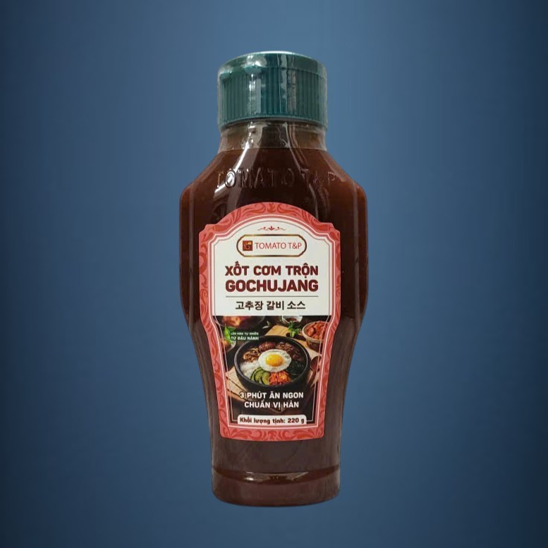 Chai Gochujang 220g - XỐT TRỘN CƠM, CHẤM THỊT NƯỚNG TOMATO T&P Gochujang Galbi Sauce
