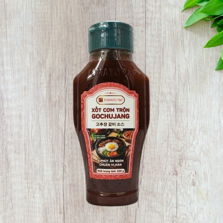 [Chai Gochujang 220g] XỐT TRỘN CƠM, CHẤM THỊT NƯỚNG TOMATO T&P Gochujang Galbi Sauce