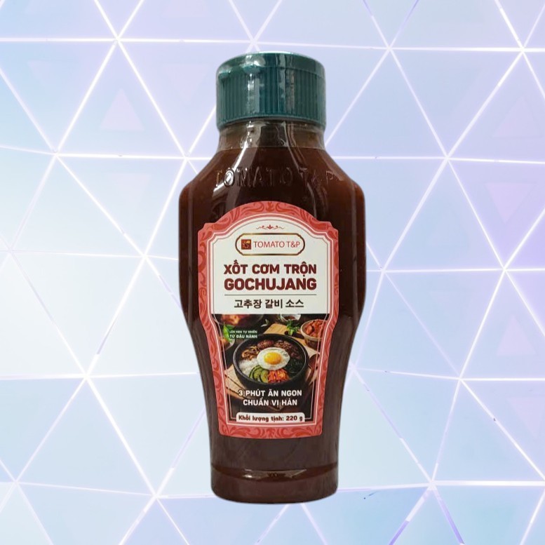 (Chai Gochujang 220g) XỐT TRỘN CƠM, CHẤM THỊT NƯỚNG TOMATO T&P Gochujang Galbi Sauce