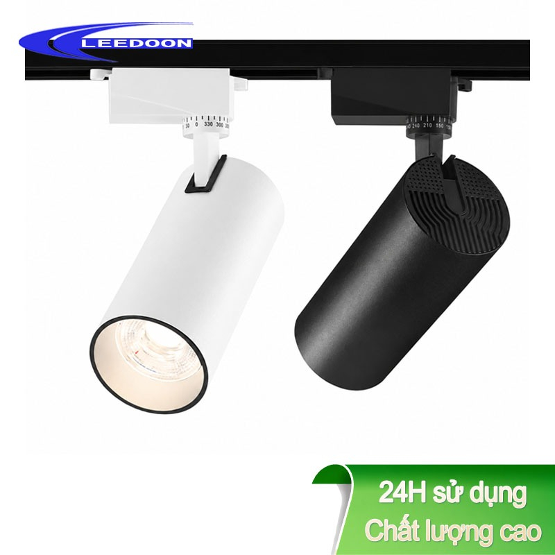 Đèn Rọi Ray COB Ống Bơ 12W/20W/30W, Đèn LED Rọi Thanh Ray Trang Trí Shop, Showroom, Quán Café, Văn Phòng