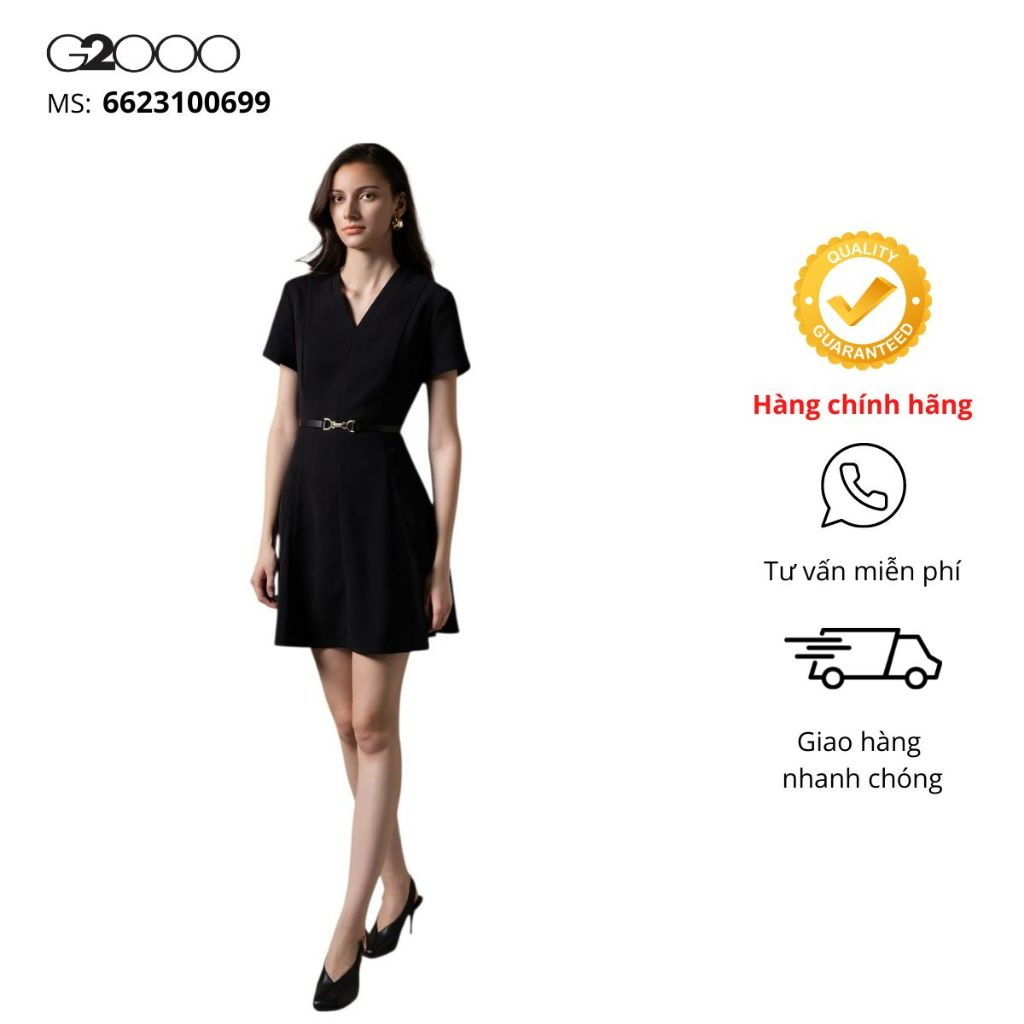 Đầm Nữ G2000 (6623100699) Màu Đen