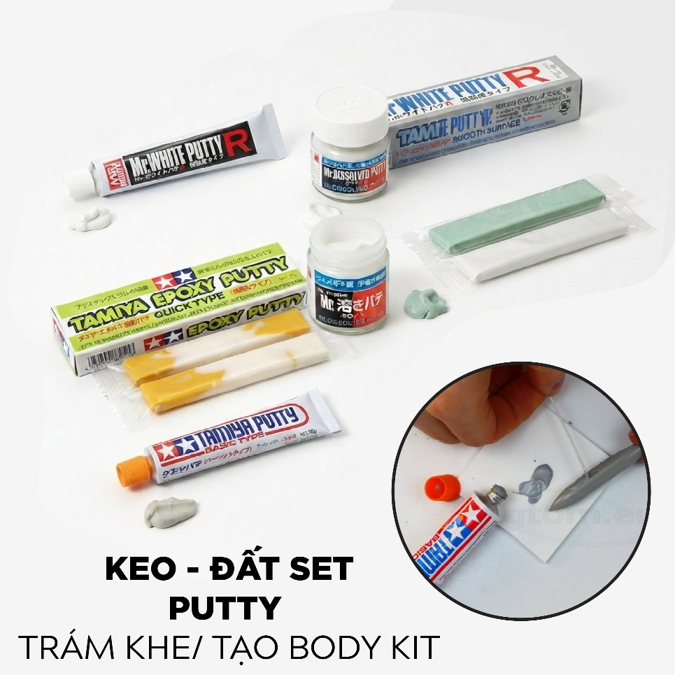 Keo trám tạo hình Dissolved Putty - Epoxy Sculpting Putty Tamiya Mr.Hobby