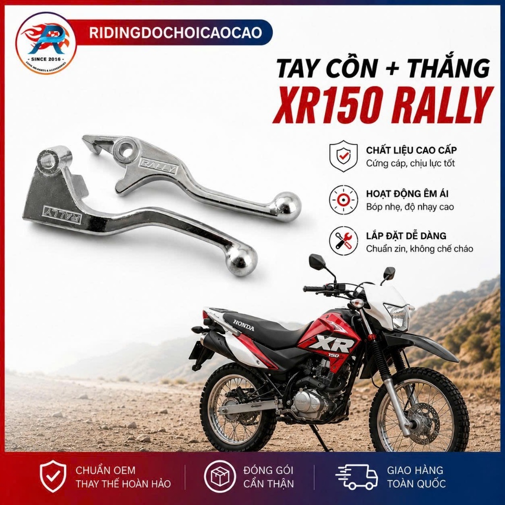 Tay Côn + Thắng XR150 Rally 2 ngón | Levers (2 fingers)