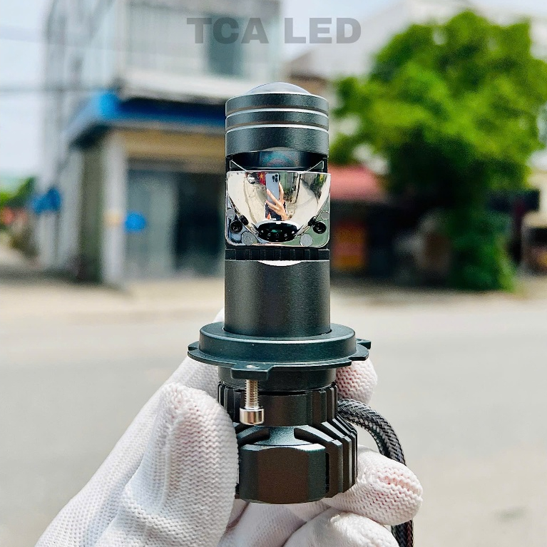 Bi cầu mini chân H4 A35 SH Mode, SH Nhập,liberty,vespa... ÔTÔ chân H4