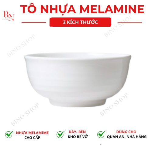 Tô Nhựa Melamine Xoắn Cao Cấp - Horeca Melamine