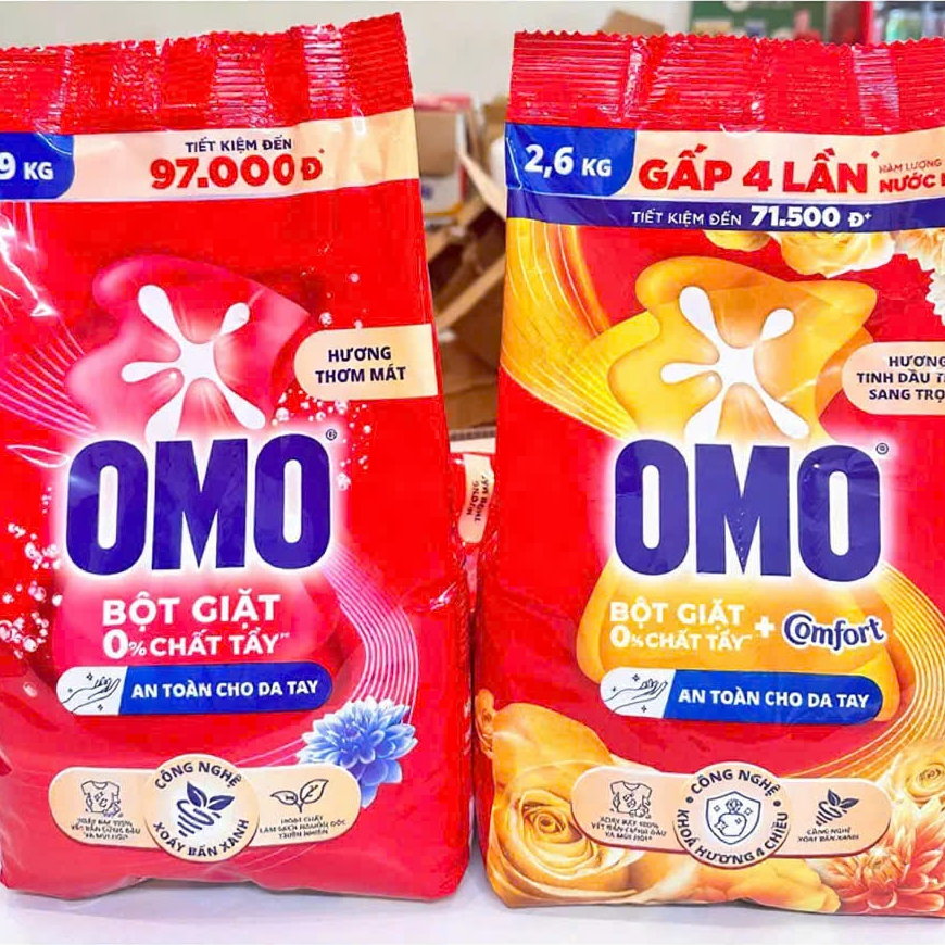 Bột Giặt Tay Omo 2.9kg/ 2.6kg