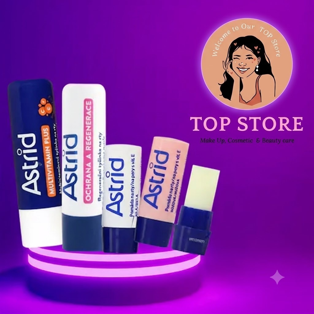 Son Dưỡng môi Mỡ Hươu Astrid Dưỡng ẩm, phục hồi môi khô nẻ 19g Duduhouse