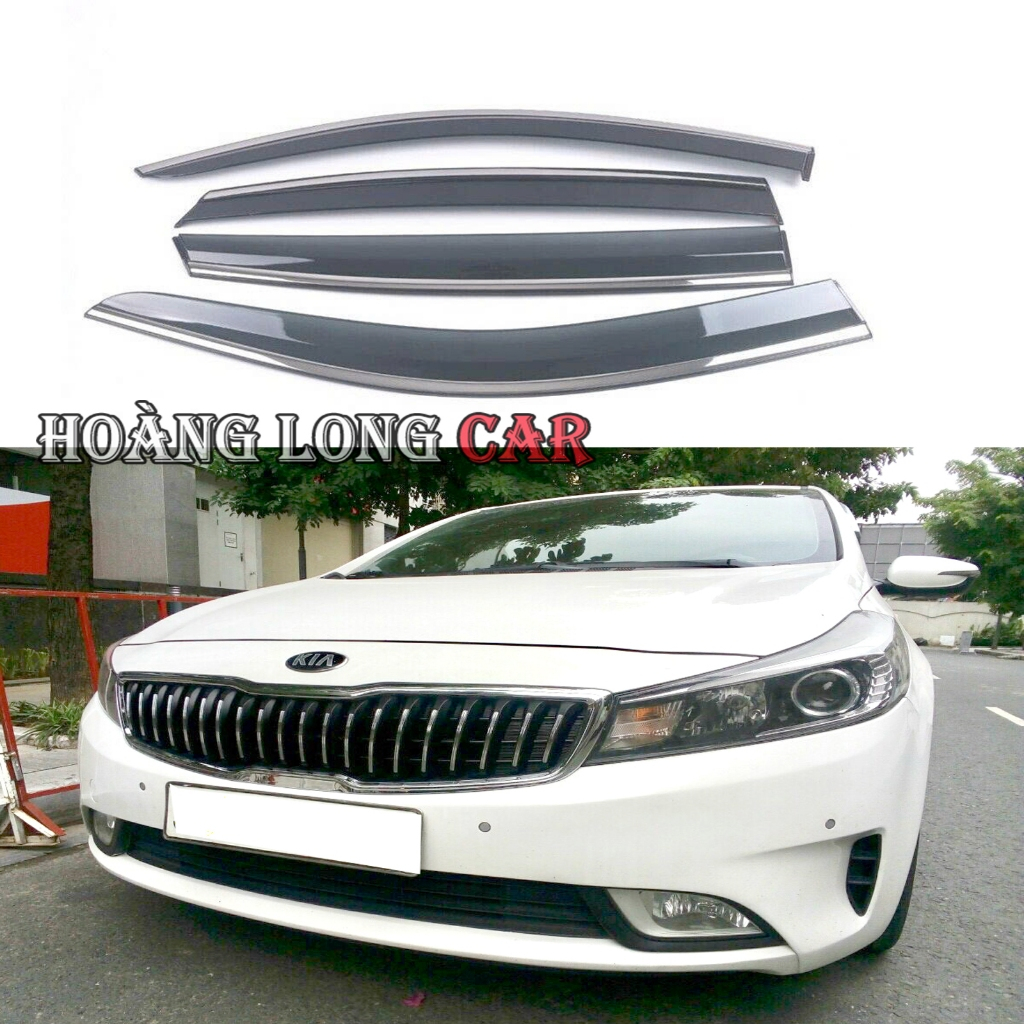 Vè Mưa Cerato 2016 2017 2018 - Viền Che Mưa Cánh Cửa Kia Cerato