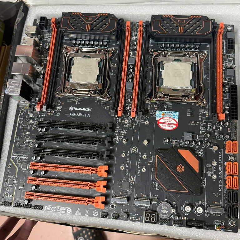 (HÀNG LƯỚT) MAIN HUANANZHI X99 F8D, F8D PLUS DUAL ZIN ĐẸP BẢO HÀNH 1 ĐỔI 1 TRONG 1 THÁNG