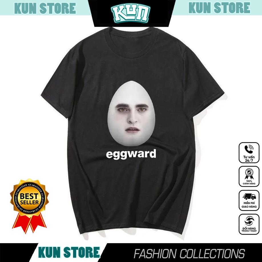 Áo thun nam nữ Twilight Eggward Meme - in chữ 'Co Cai Dau Buoi' cực chất giá rẻ