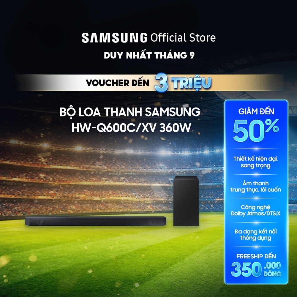Bộ loa thanh Samsung HW-Q600C/XV 360W