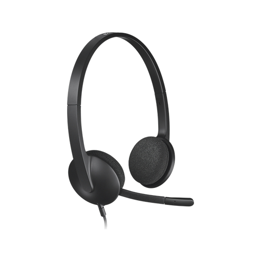 Tai Nghe Logitech H340 USB – Tai Nghe Có Mic Đàm Thoại Học Online Làm Việc Cho PC Laptop
