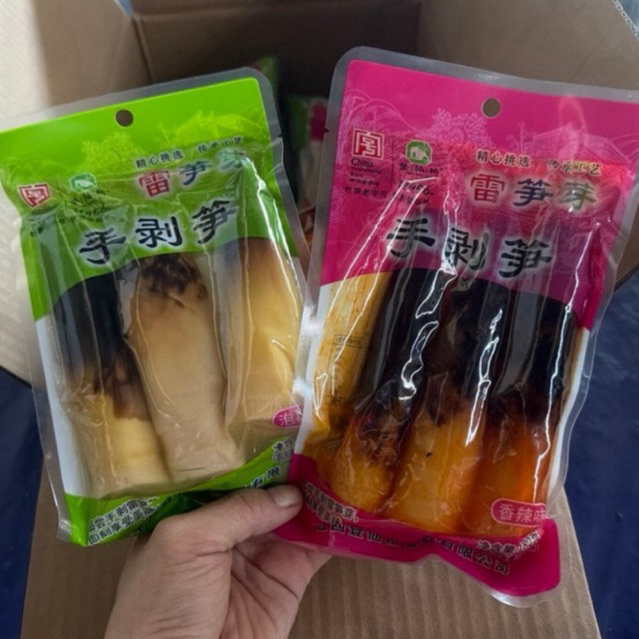 Combo 5 Gói 180gr Măng Trúc Tứ Xuyên Muối Chua Cay Nguyên Vỏ