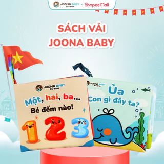 Đồ chơi tranh vải Joona Baby - Tranh Sột Xoạt Thông Minh Đồ Chơi An Toàn, Giúp Bé Phát Triển Giác Quan