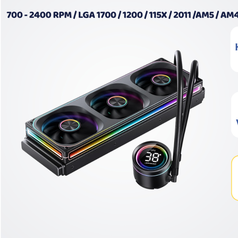 TẢN NHIỆT NƯỚC AIO JONSBO TH-360 ARGB