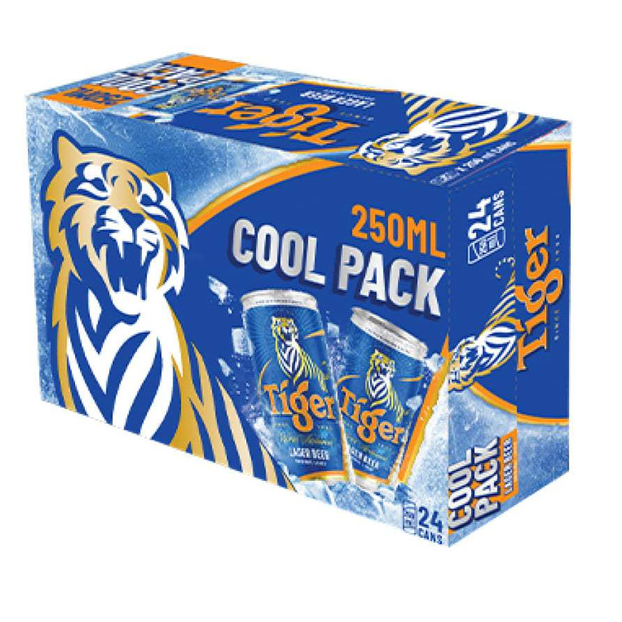 [Hỏa tốc] Thùng bia Tiger nâu 250ml