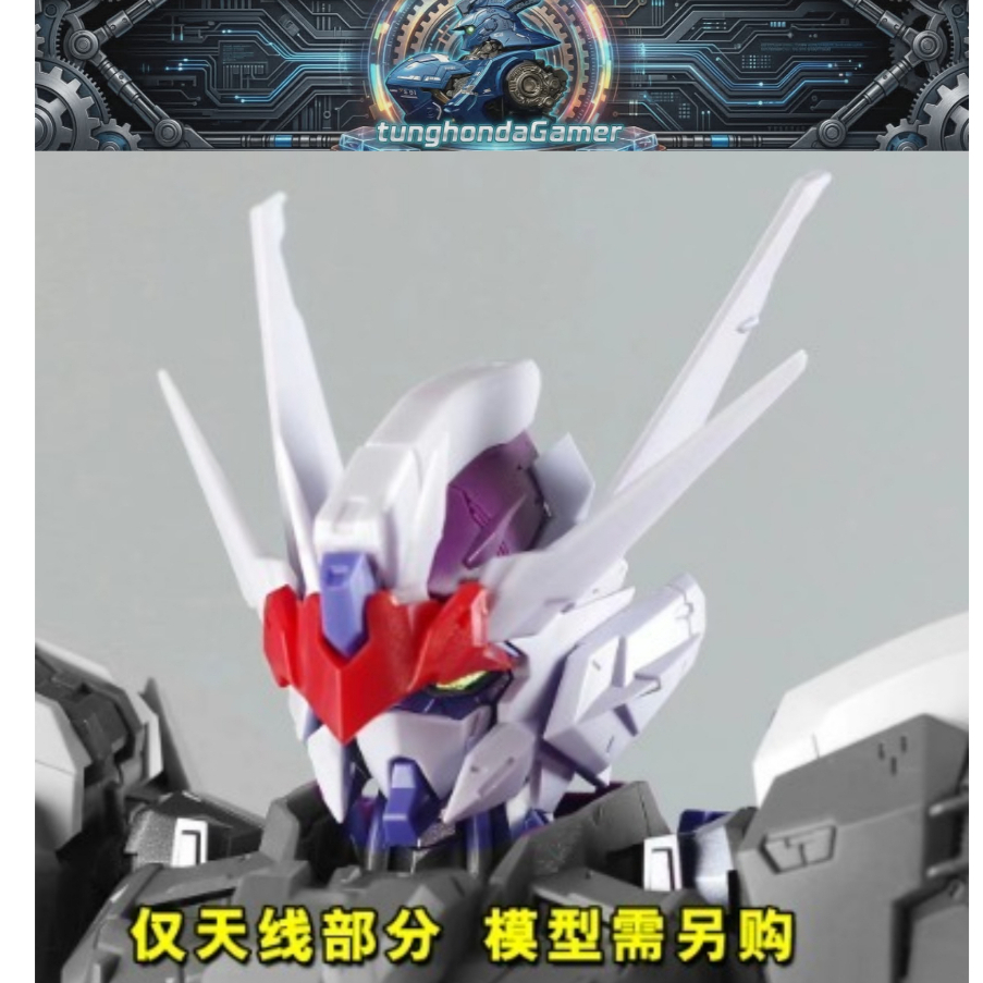 mô hình phụ kiện part sừng cho mg 1/100 Thunderbolt inera model kit | tunghondagamer