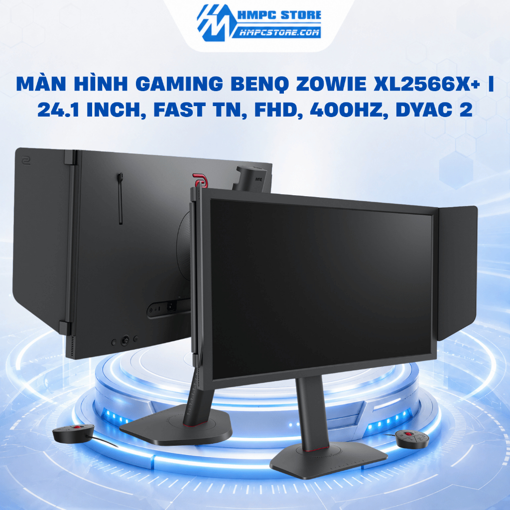 Màn hình Gaming BenQ ZOWIE XL2566X+ | 24.1 Inch, Fast TN, FHD, 400Hz, DyAc 2, bảo hành 3 năm